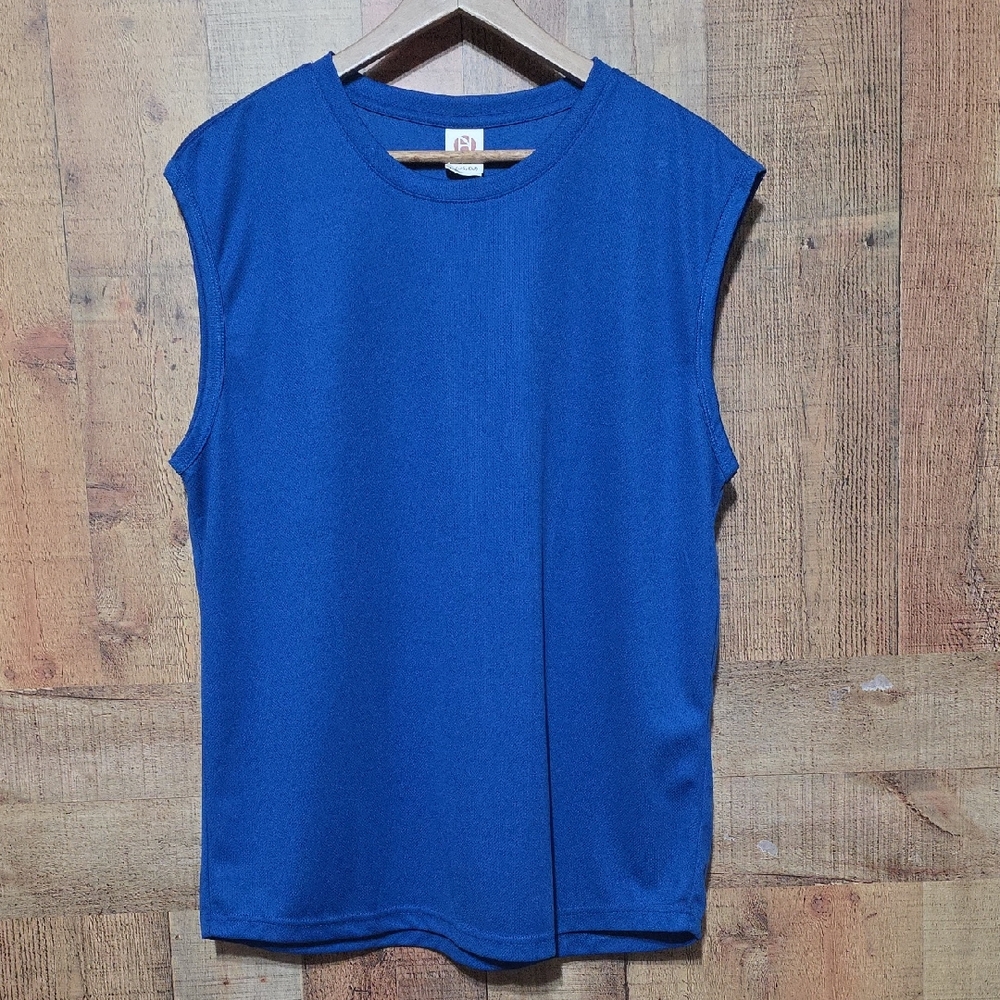 Men's Classic Blue Tank Top